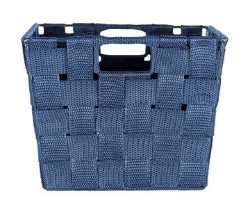 WENKO Allzweckkorb WENKO Korb 2er Set ADRIA (BHT 30x15x20 cm) BHT 30x15x20 cm blau