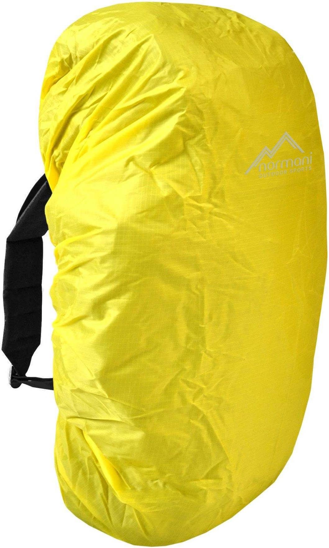 normani Rucksack-Regenschutz, wasserdichte Rucksackhüllefür Rucksäcke mit Reflektorlogo