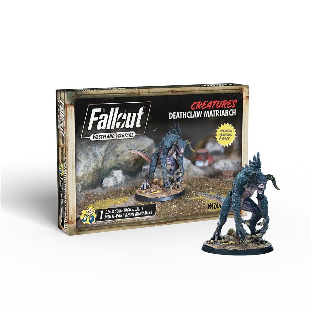 Modiphius Entertainment Modellbausatz Fallout: Wasteland Warfare - Creatures: Deathclaw Matriarch - Englisch