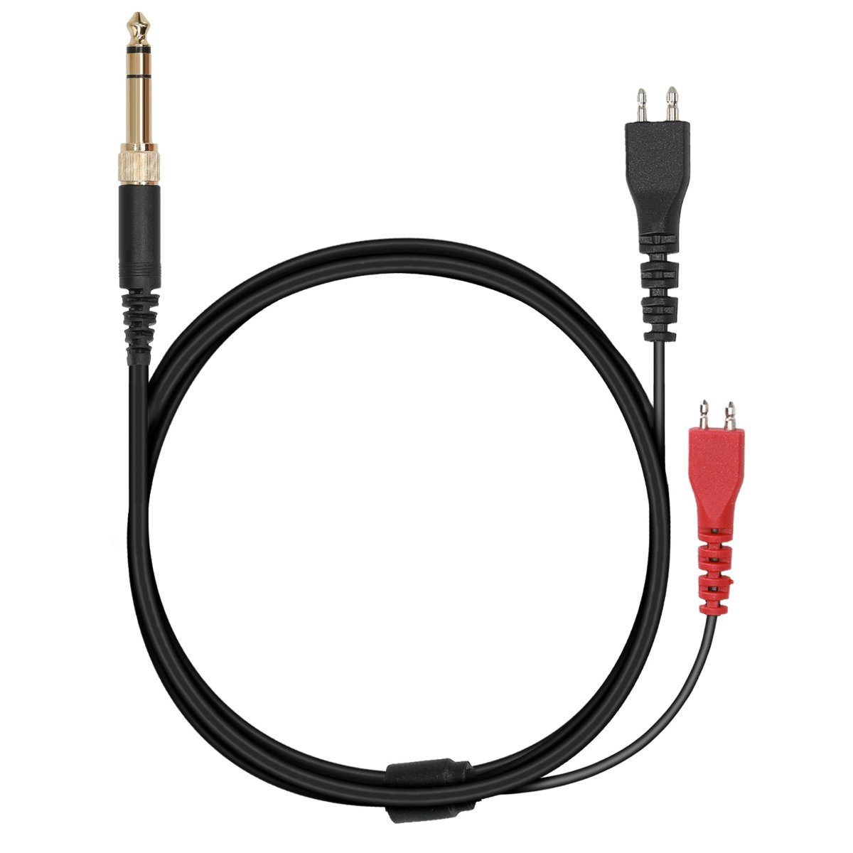 kwmobile Kopfhörerkabel für Sennheiser HD25/HD560/HD540/HD480/HD430 etc. Audio-Kabel, (19.80 cm), Over Ear Kopfhörer Ersatzkabel - 3.5mm Klinke für Headphones - 255cm