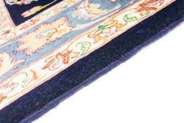 Wollteppich Bidjar Teppich handgeknüpft dunkelblau, morgenland, rechteckig, Höhe: 7 mm