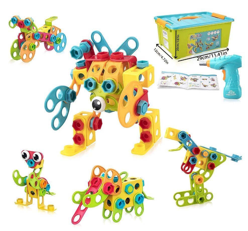 COIL Schraubblöcke, Bausteine, Anschluss Blocksatz, Spielbausteine, (191 St günstig online kaufen