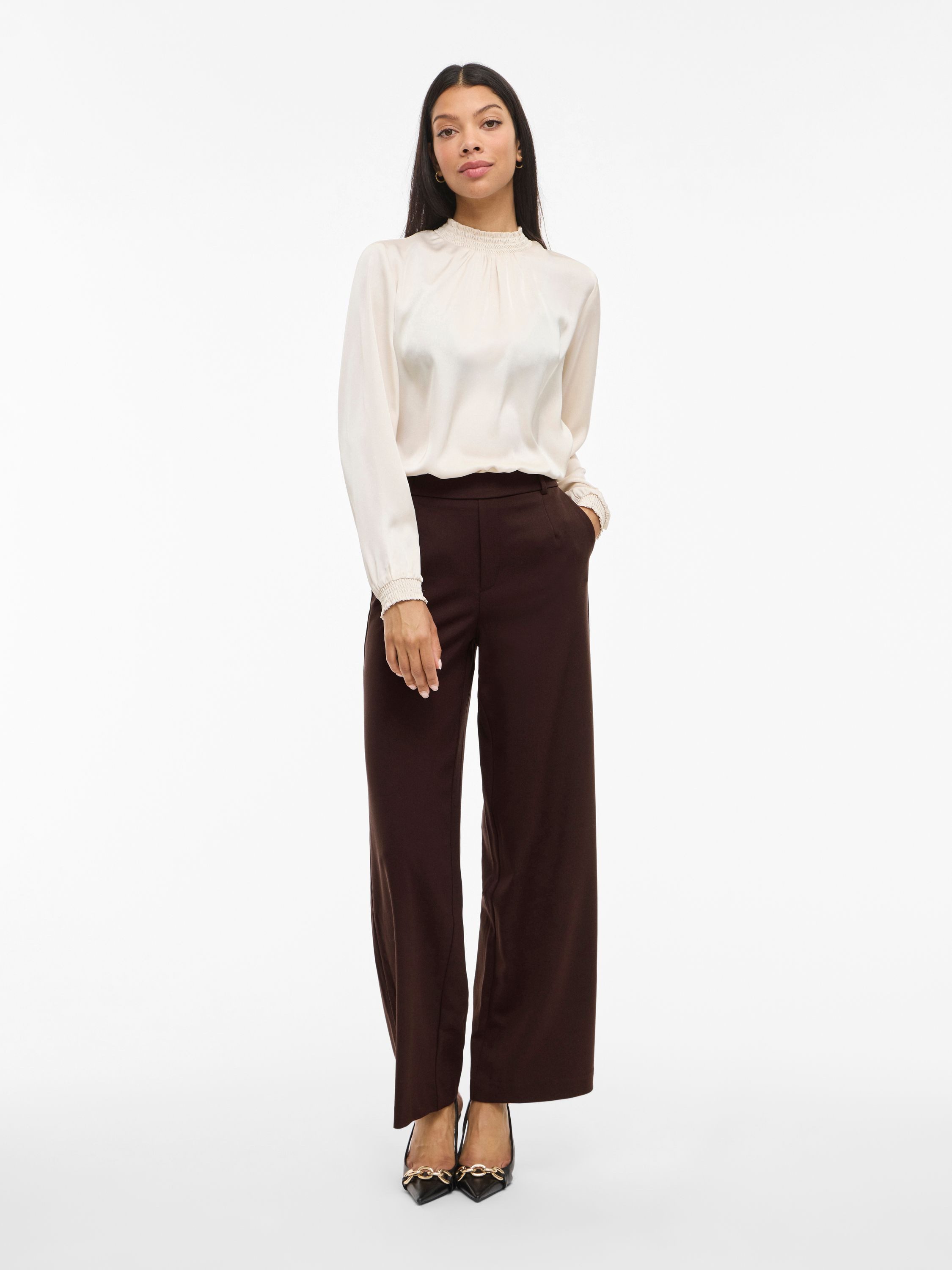 Vila Stoffhose günstig online kaufen