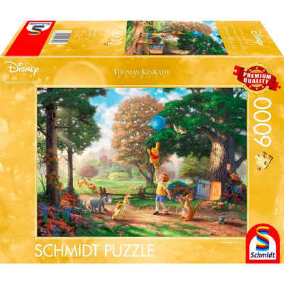 Schmidt Spiele Puzzle Thomas Kinkade Studios: Disney Dreams Collection - Winnie Pooh II, 6000 Puzzleteile