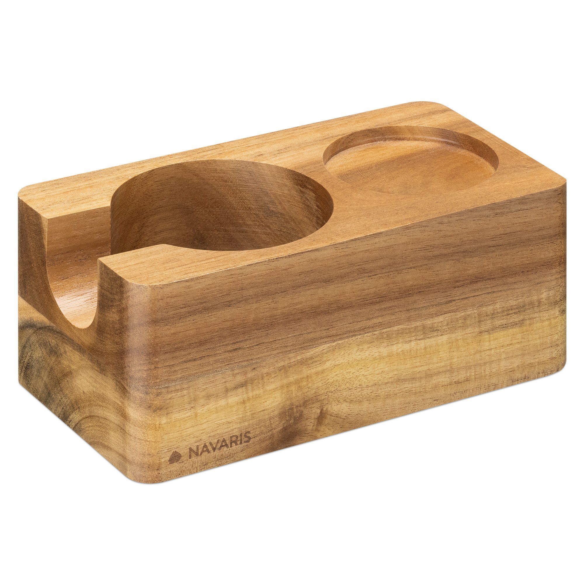Tamper Tamperstation 51mm/58mm - Holz Tamper Station für Siebträger