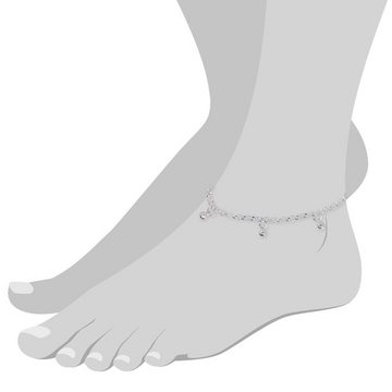 SilberDream Fußkette mit Anhänger SDF0991JX SilberDream Fußkette 925 Sterling Silber (Fußkette), Damen Fußkette Kugel aus 925 Sterling Silber, Farbe: rosa