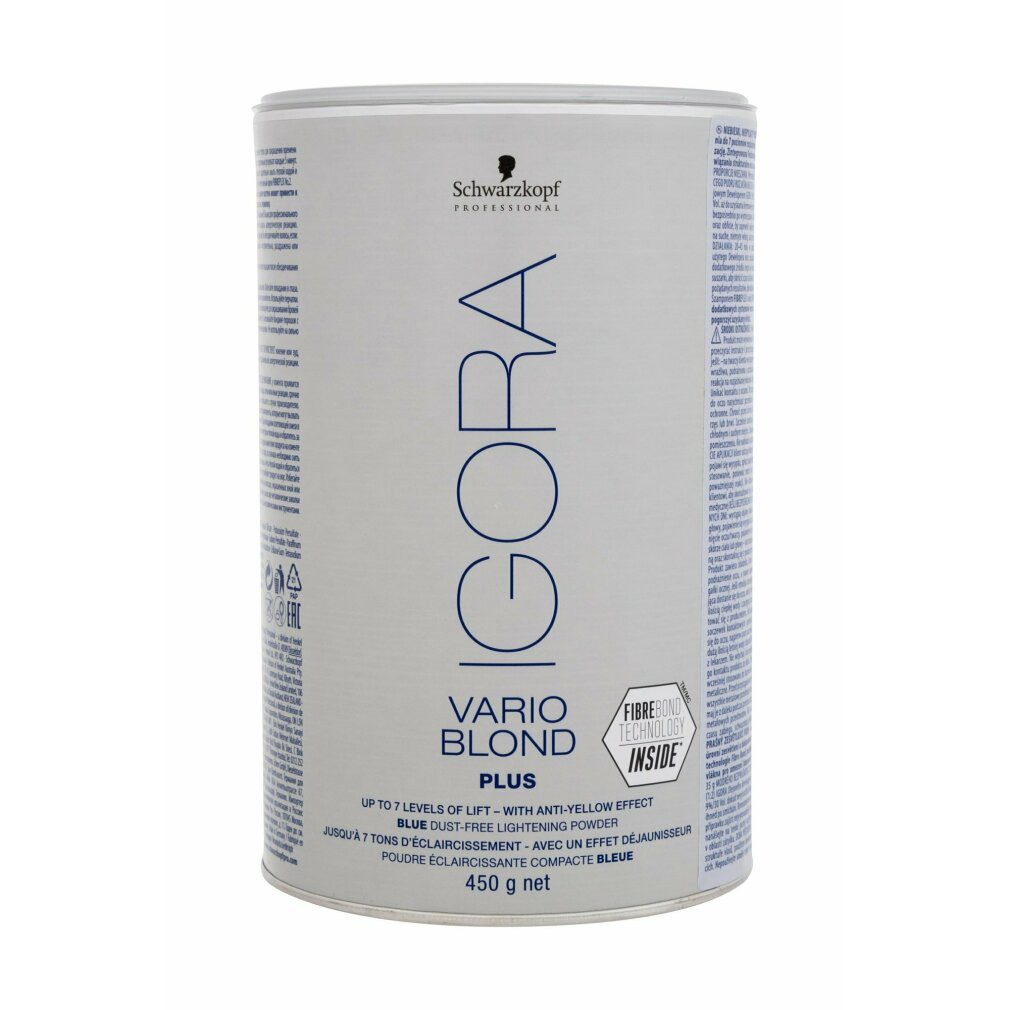 Schwarzkopf Haarpflege-Set IG Vario Blond Light Plus Blue Powder Bleach (Powder) 450 g