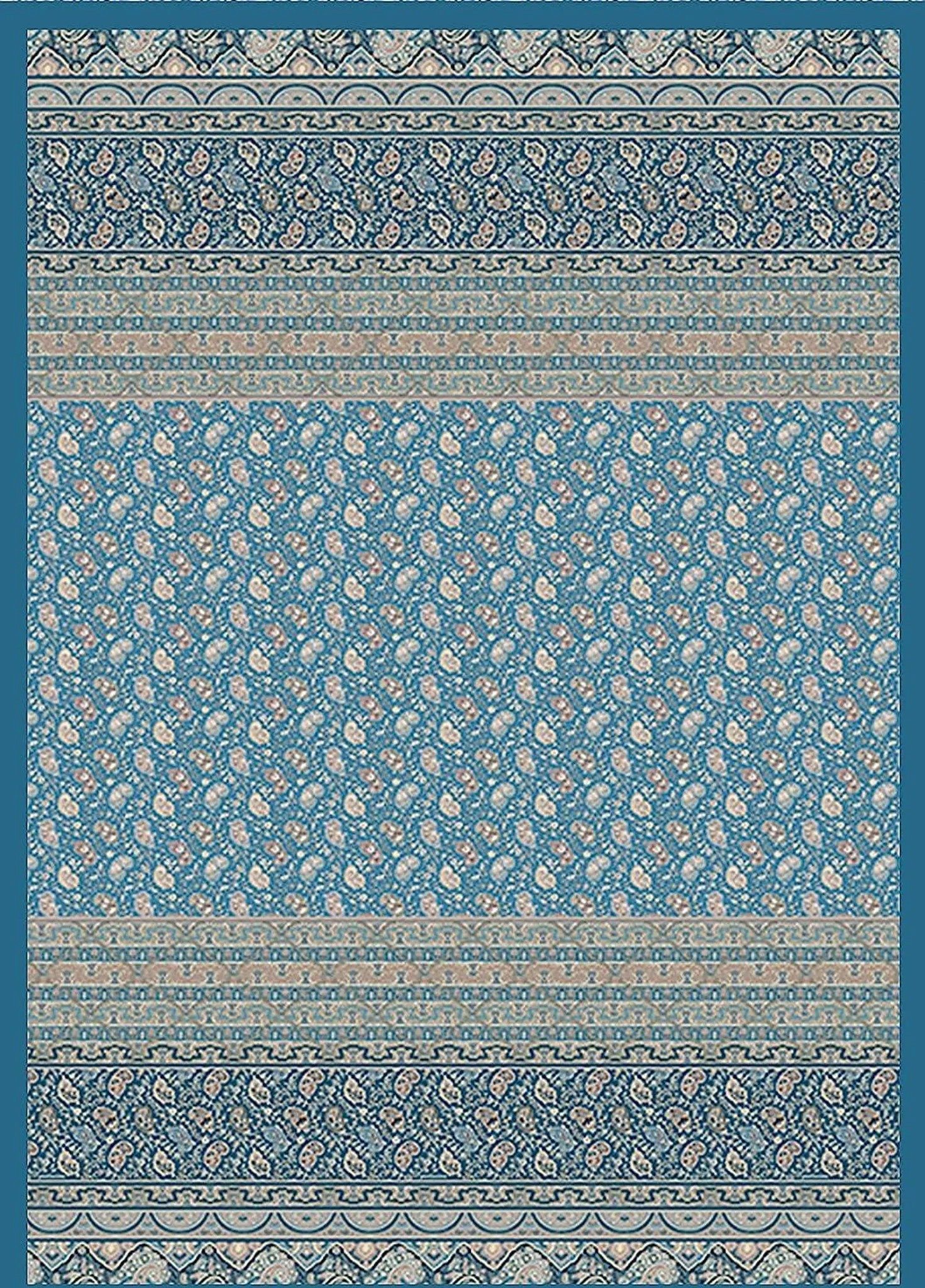 Plaid Imperia B1 240 x 250 cm, Bassetti, aus Baumwolle mit orientalische Muster.