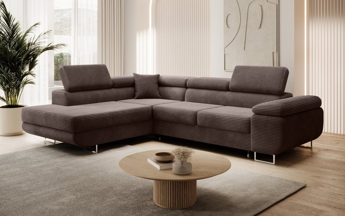Luxusbetten24 Schlafsofa Designer Sofa Aston, mit günstig online kaufen