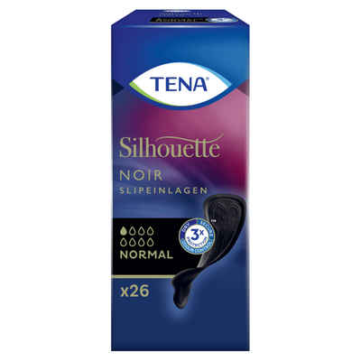 TENA Slip-Einlage Tena silhouet slipeinlagen noir normal, 26er Pack