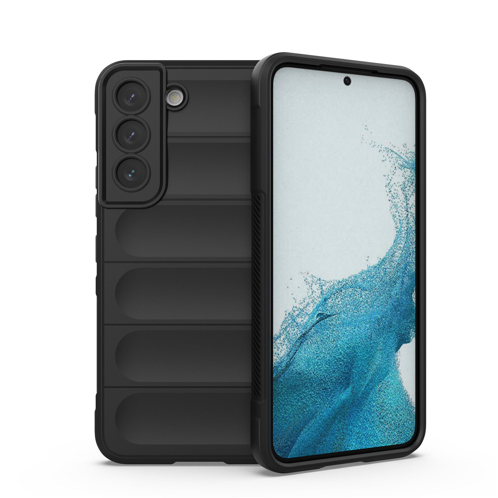 betterfon Handyhülle Outdoor Case für Samsung Galaxy S22 Back Cover Bumper TPU Case, Stoßfestes TPU, formstabil, flexibel & mit Kameraschutz