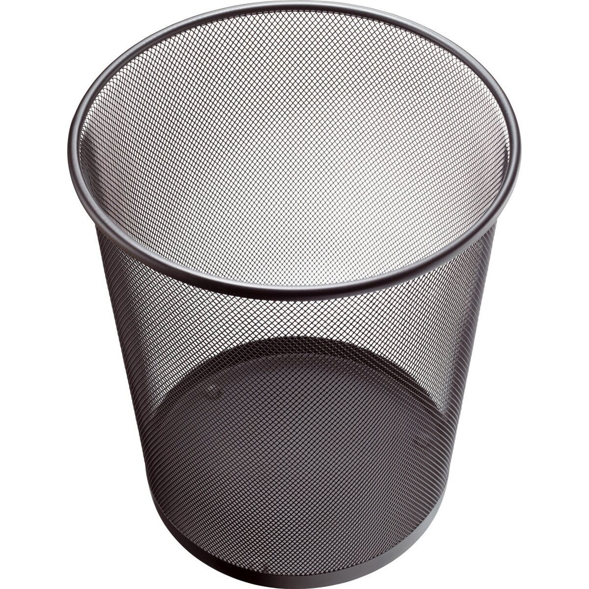 HELIT Papierkorb Papierkorb Mesh Metall 15l schwarz