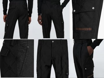 Berluti Loungehose BERLUTI Signature Wool Leather Cargo Trousers Pants Hose Crest Embroid