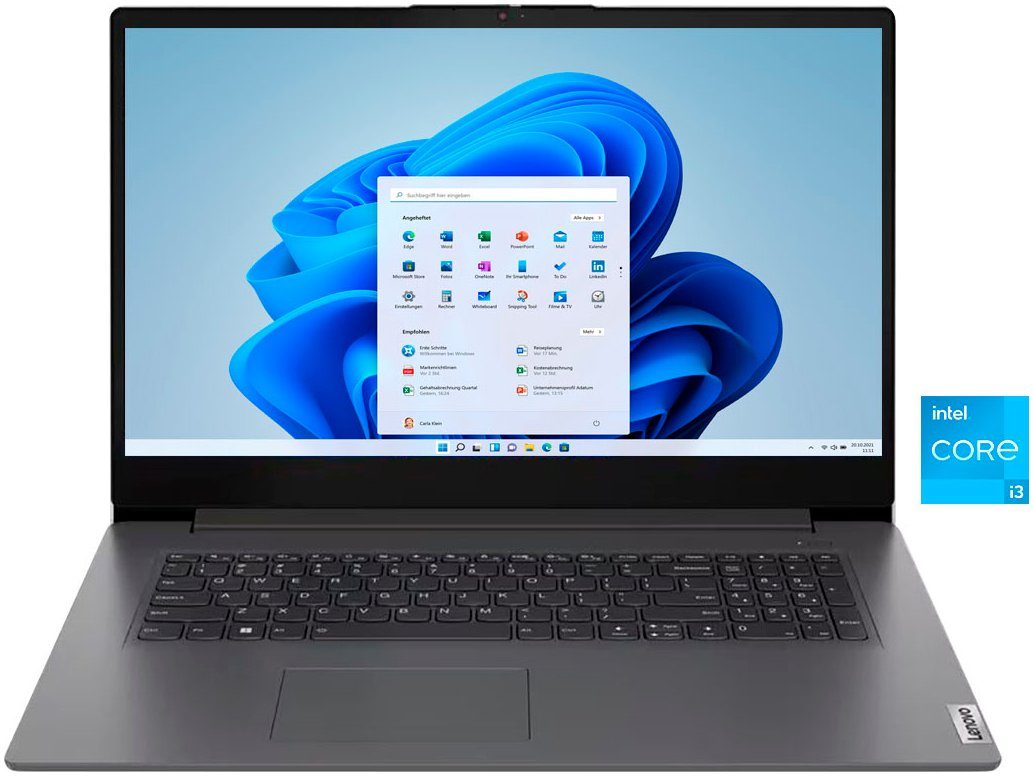 Lenovo V17-IRU Notebook (43,9 cm/17,3 Zoll, Intel Core i3 1315U, UHD Graphics, 8 GB, 512 GB SSD)