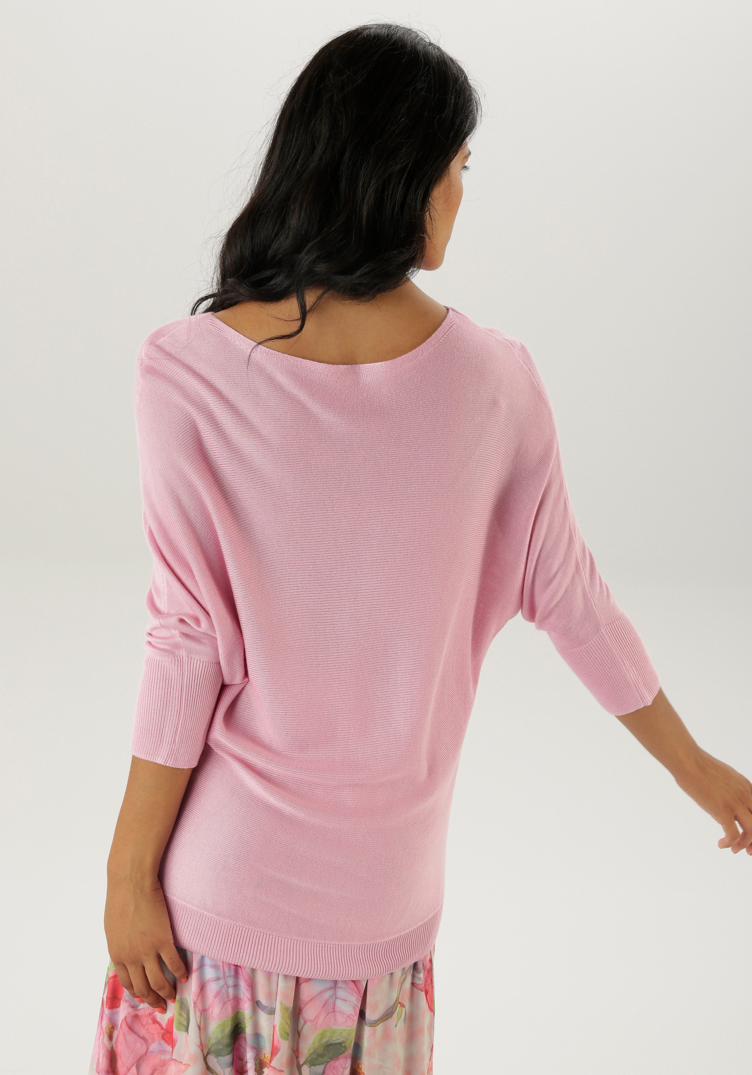 Aniston SELECTED Strickpullover mit U-Boot-Ausschnitt günstig online kaufen