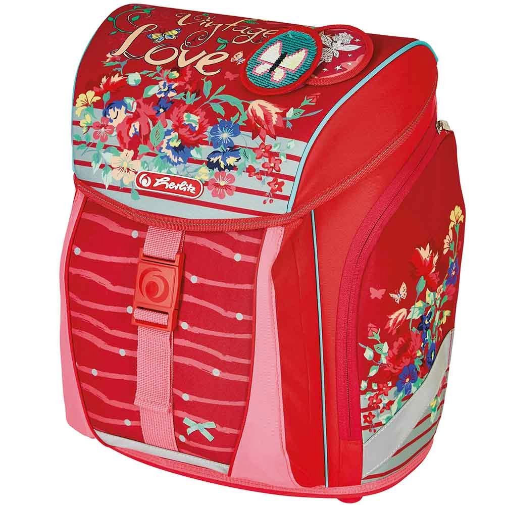 Herlitz Schulranzen Herlitz Schulranzen Set FiloLight Plus Vintage Love 6-teilig