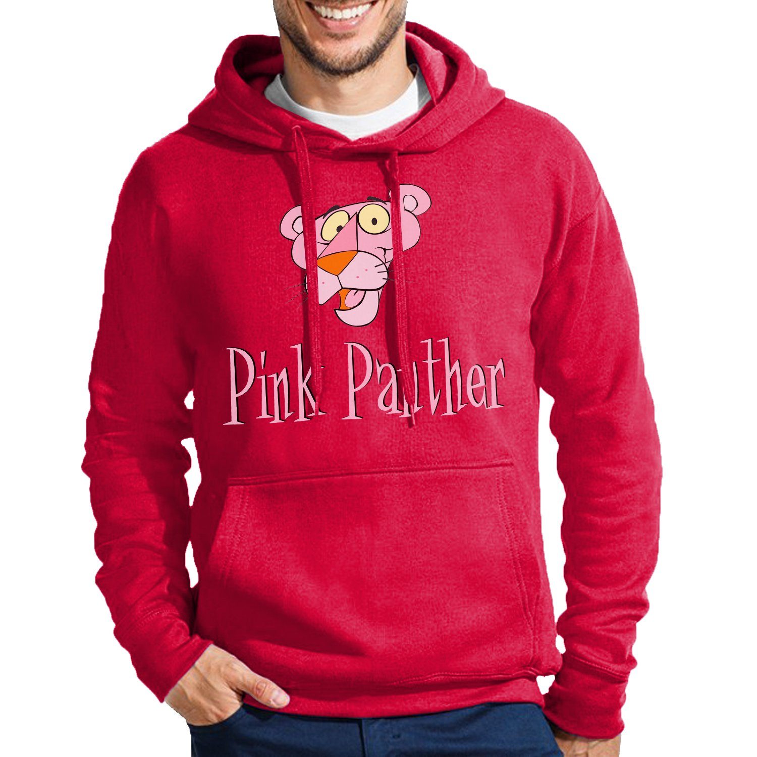 Blondie & Brownie Hoodie Herren Pink Panther Rosarote Inspector Comic Cartoon mit Kapuze