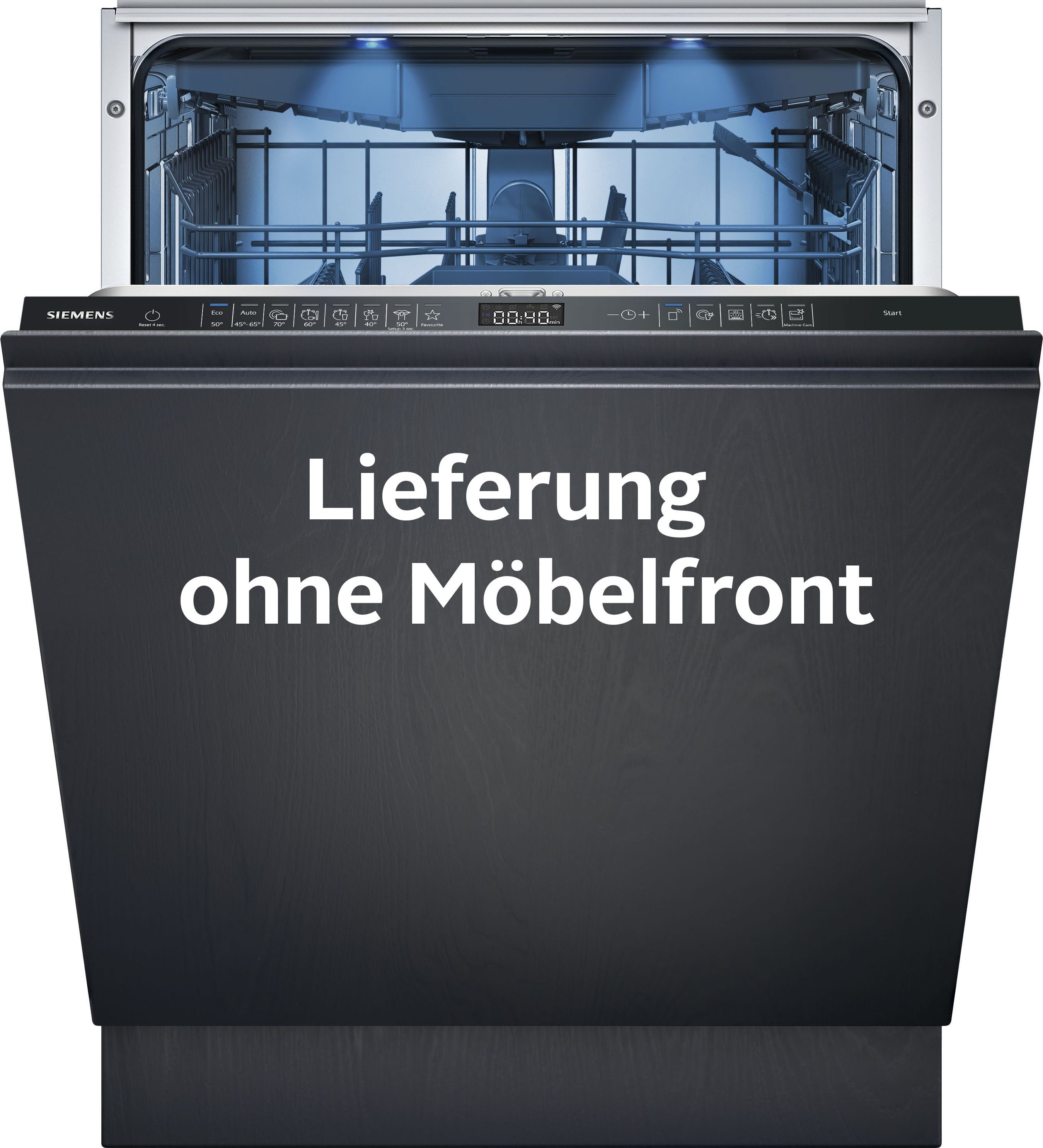 SIEMENS vollintegrierbarer Geschirrspüler iQ500 SN65ZX07CE, 14 Maßgedecke