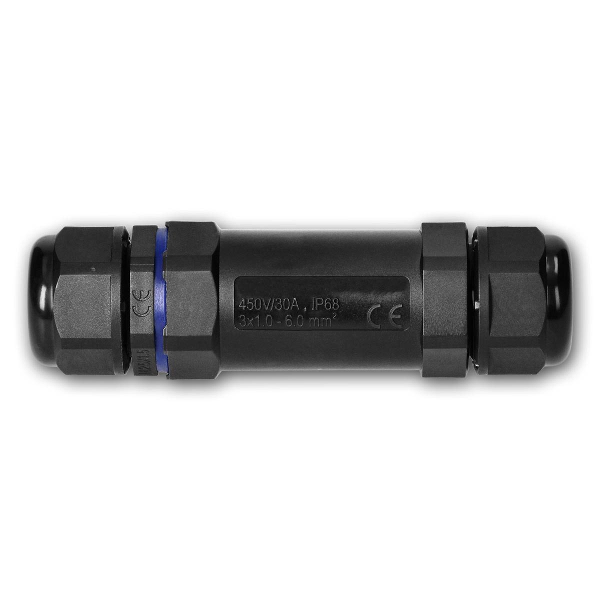 world-trading-net Kabelverbinder-Sortiment Standard-Kabelmuffe für 3x6mm², IP68, UV-stabil