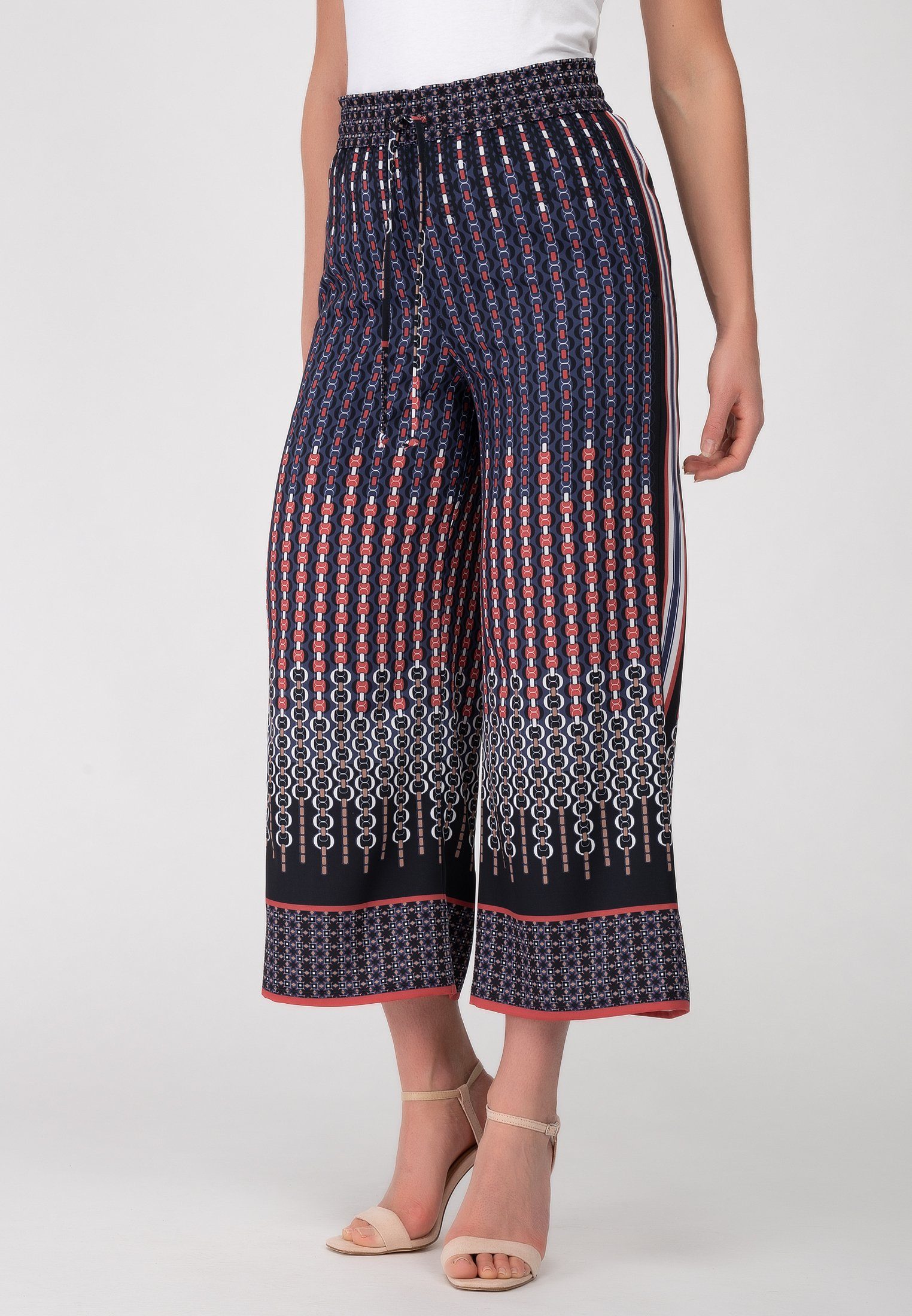 Recover Pants Stoffhose Mit bunt