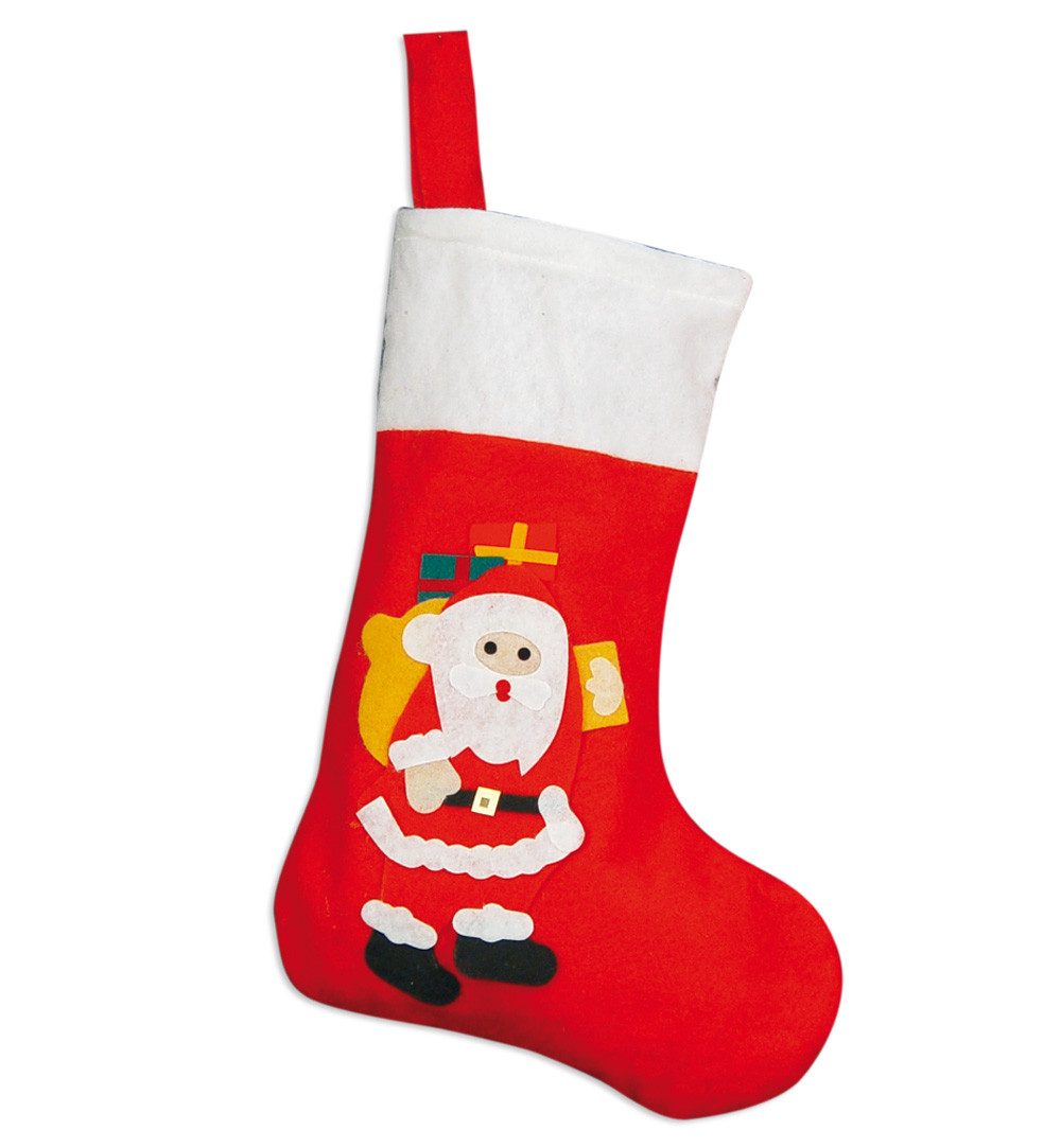 Fries Nikolausstiefel Nikolausstrumpf Nikolaus Beutel Weihnachten günstig online kaufen