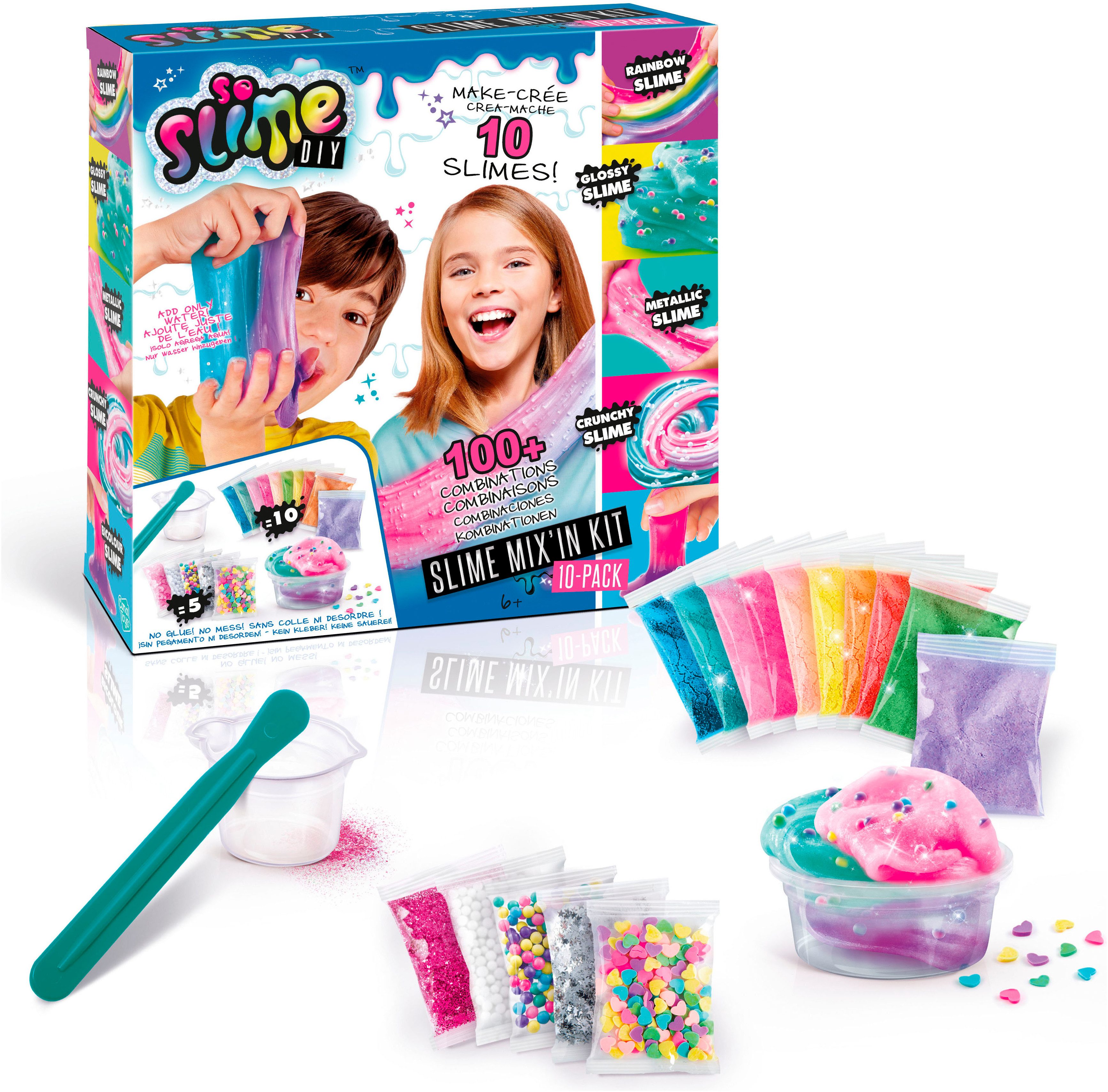 Canal Toys Kreativset Slime™, Slime Mix in Kit 10er