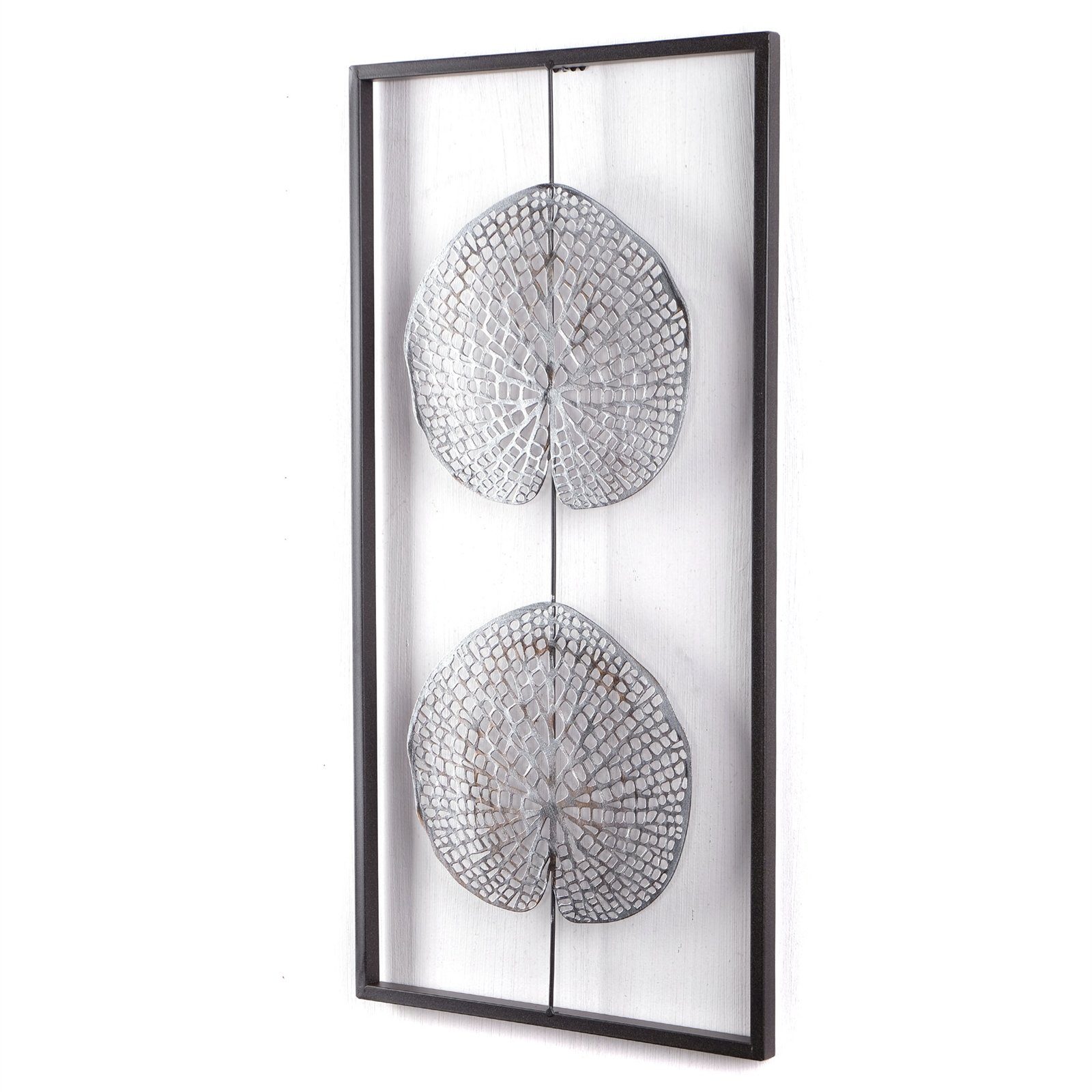 DESIGN DELIGHTS Wanddekoobjekt WAND DEKORATION "PURE LEAVES", Metall, antik günstig online kaufen