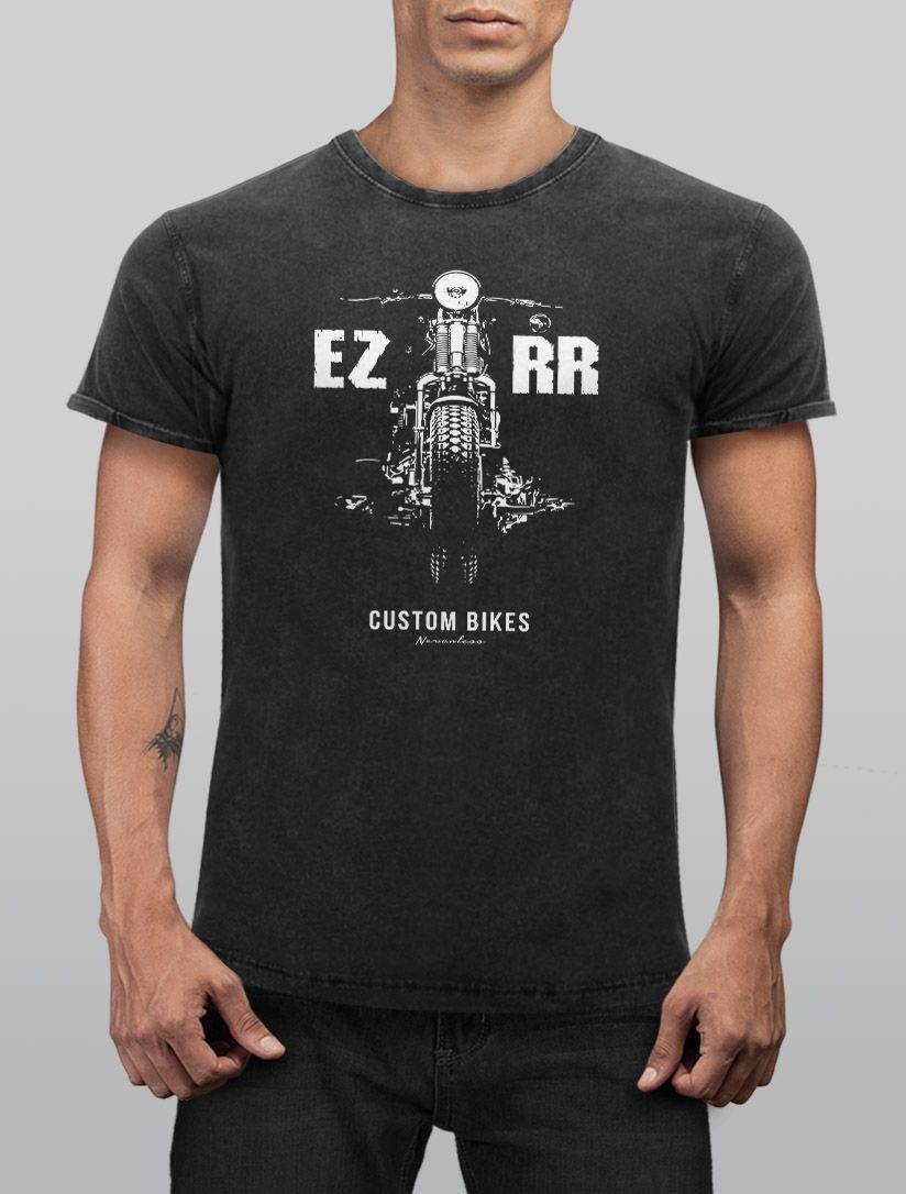 Neverless Print-Shirt Cooles Angesagtes Herren T-Shirt günstig online kaufen
