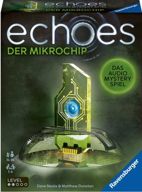 Ravensburger Spiel, Audio Mystery Spiel echoes - Der Mikrochip, Made in Europe; FSC® - schützt Wald - weltweit