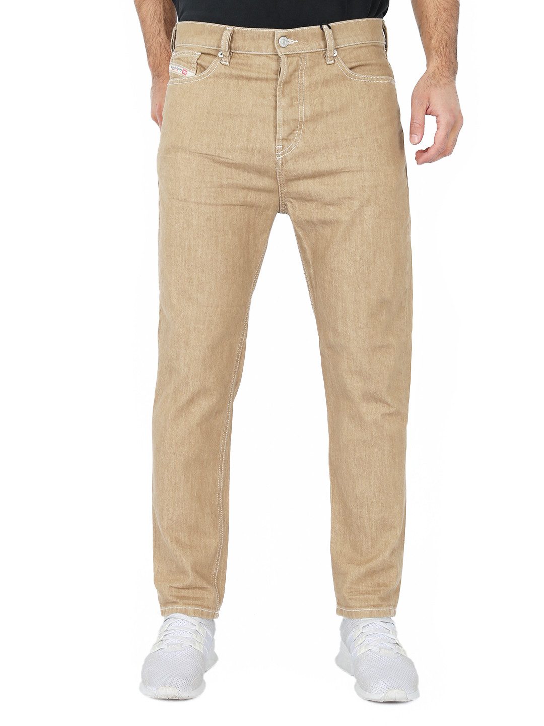 Diesel Tapered-fit-Jeans Regular Fit mit tiefem Schritt - D-Vider 069MQ - L günstig online kaufen