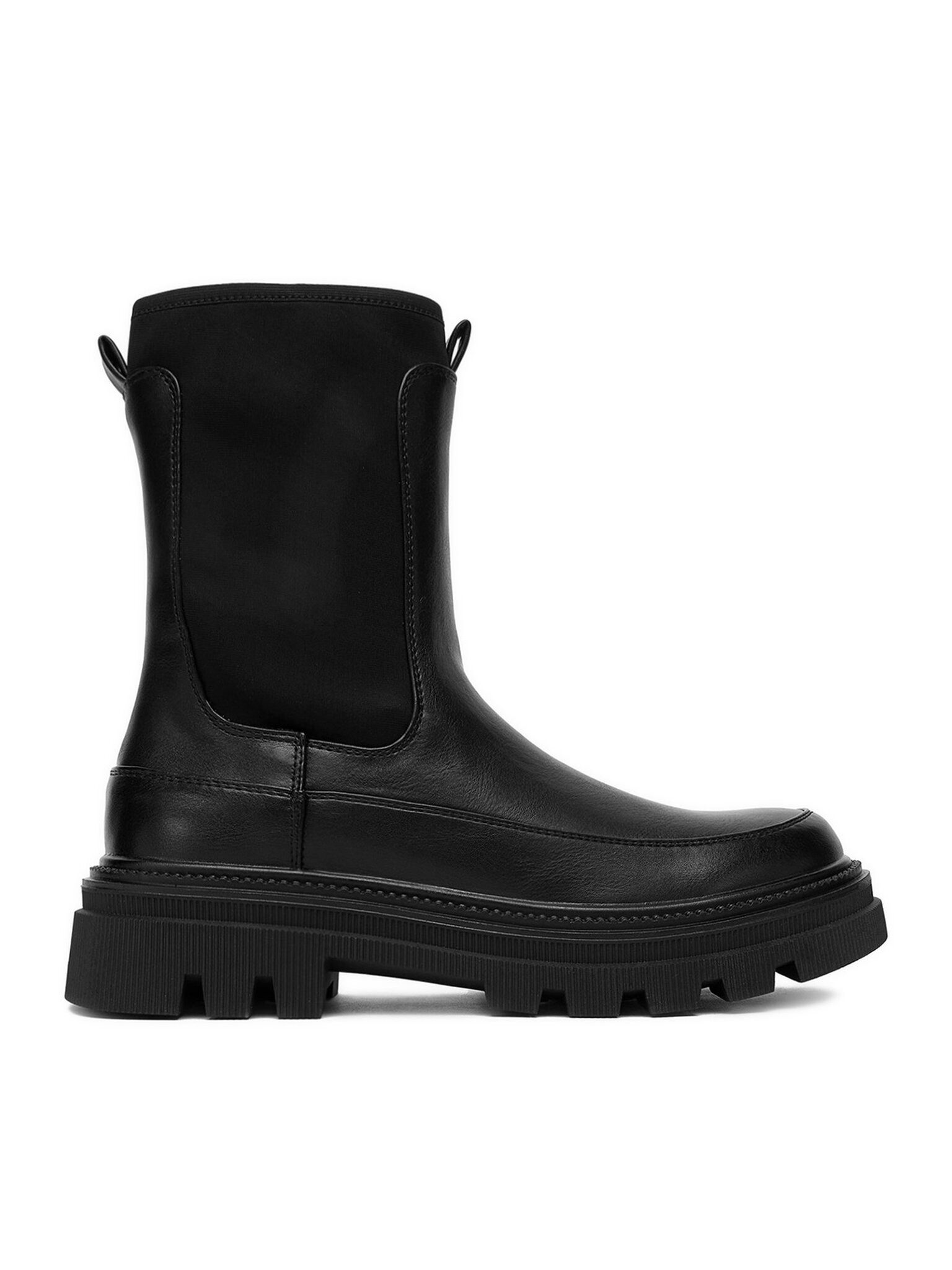 DeeZee Deezee Damenstiefel Schwarz TYA80-J221 Chelseaboots