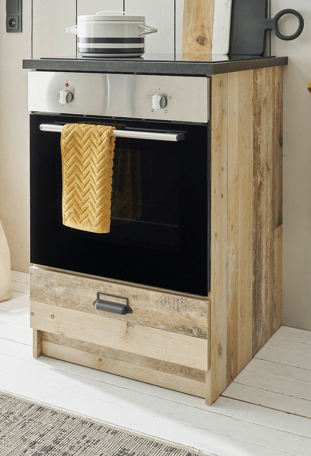 Furn.Design Herdumbauschrank Stove (Küchenschrank in Used günstig online kaufen