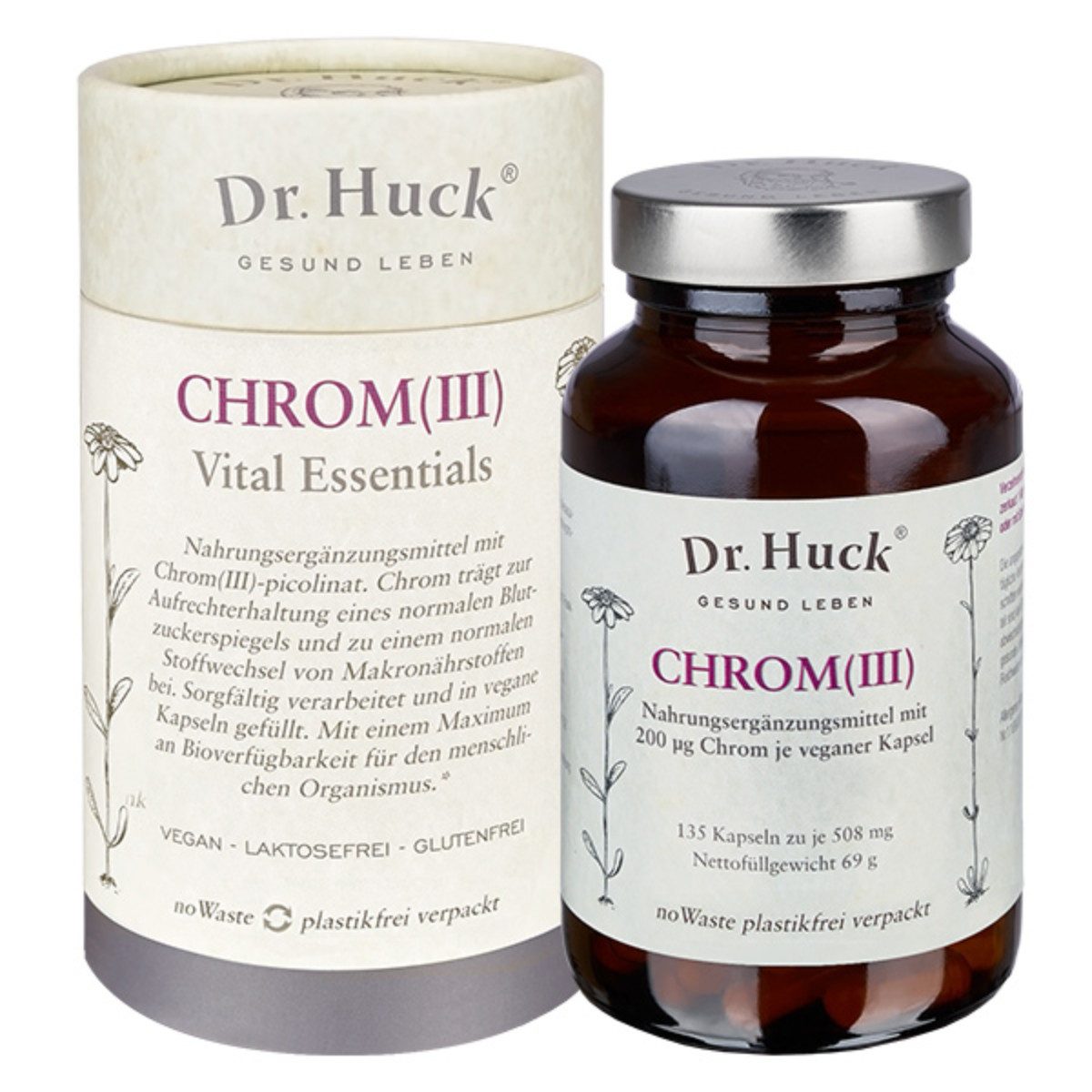 Dr. Huck Chrom(III)-picolinat Kapseln vegan Kapseln, 69,0000 g
