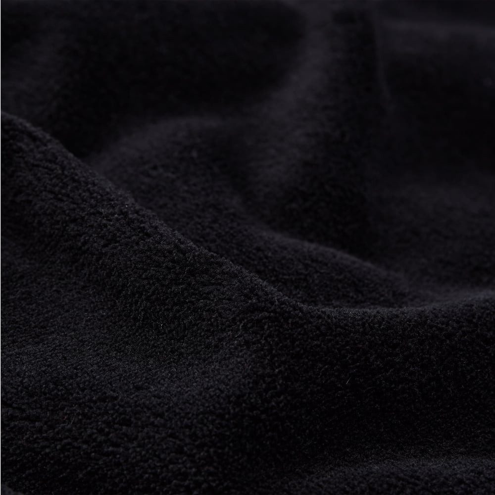 Lumaland Bademantel Luxury Mikrofaser Bademantel mit Kapuze, Mikrofaser, 1x Lumaland Luxury Mikrofaser Bademantel mit Kapuze für Damen und Herren - Schwarz - Größe M, Damen & Herren verschiedene Farben S-XXL