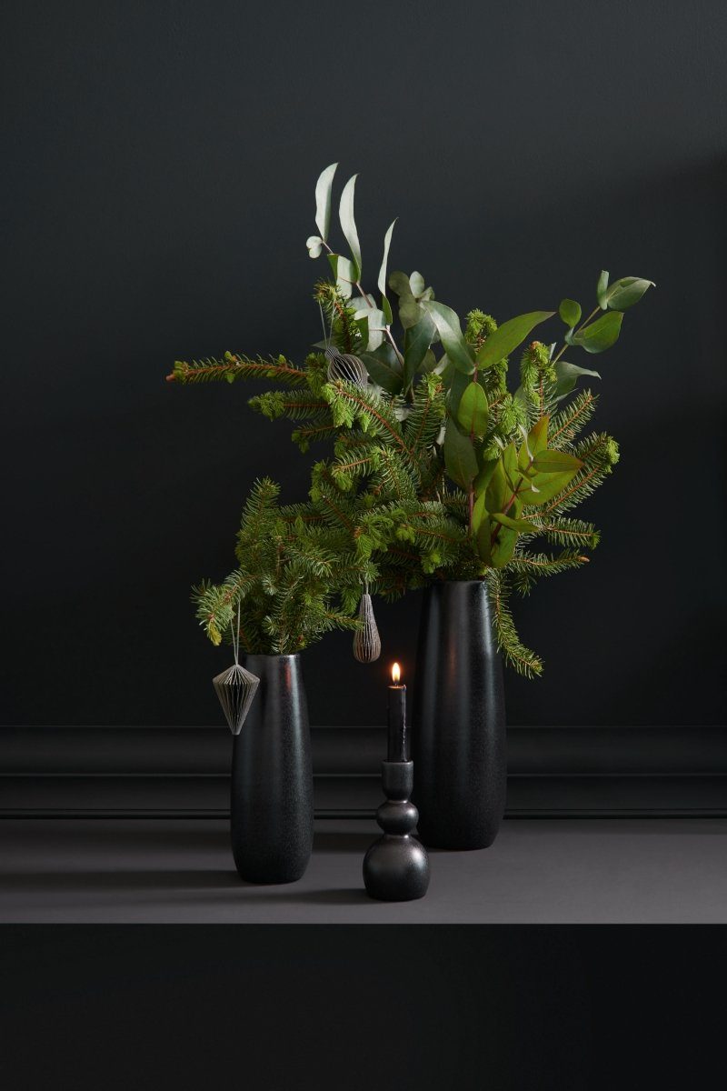 ASA SELECTION Kerzenleuchter Como Kerzenleuchter black iron 13 cm, Wohnaccessoires