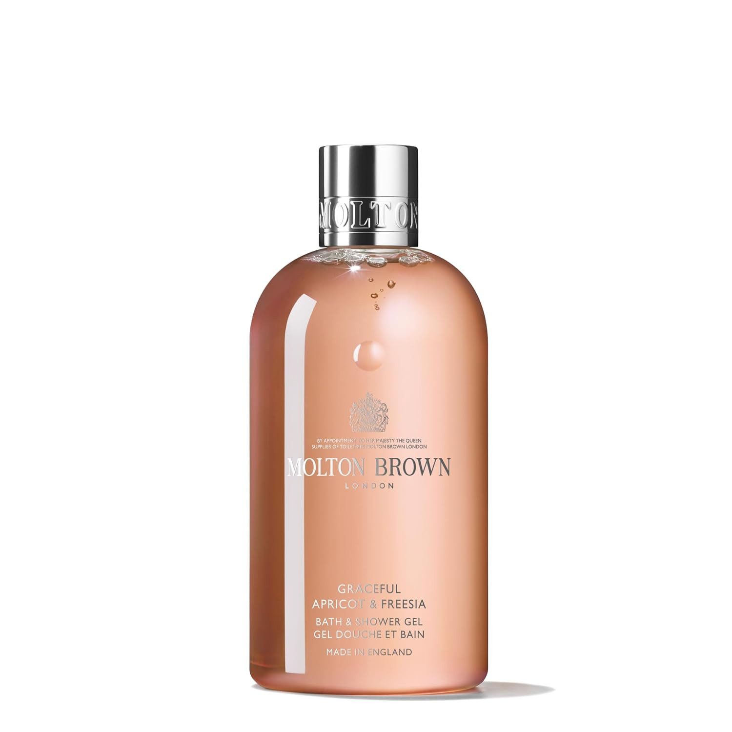 Molton Brown Duschgel Graceful Apricot & Freesia Bade- und Duschgel 300 ml, 1-tlg.