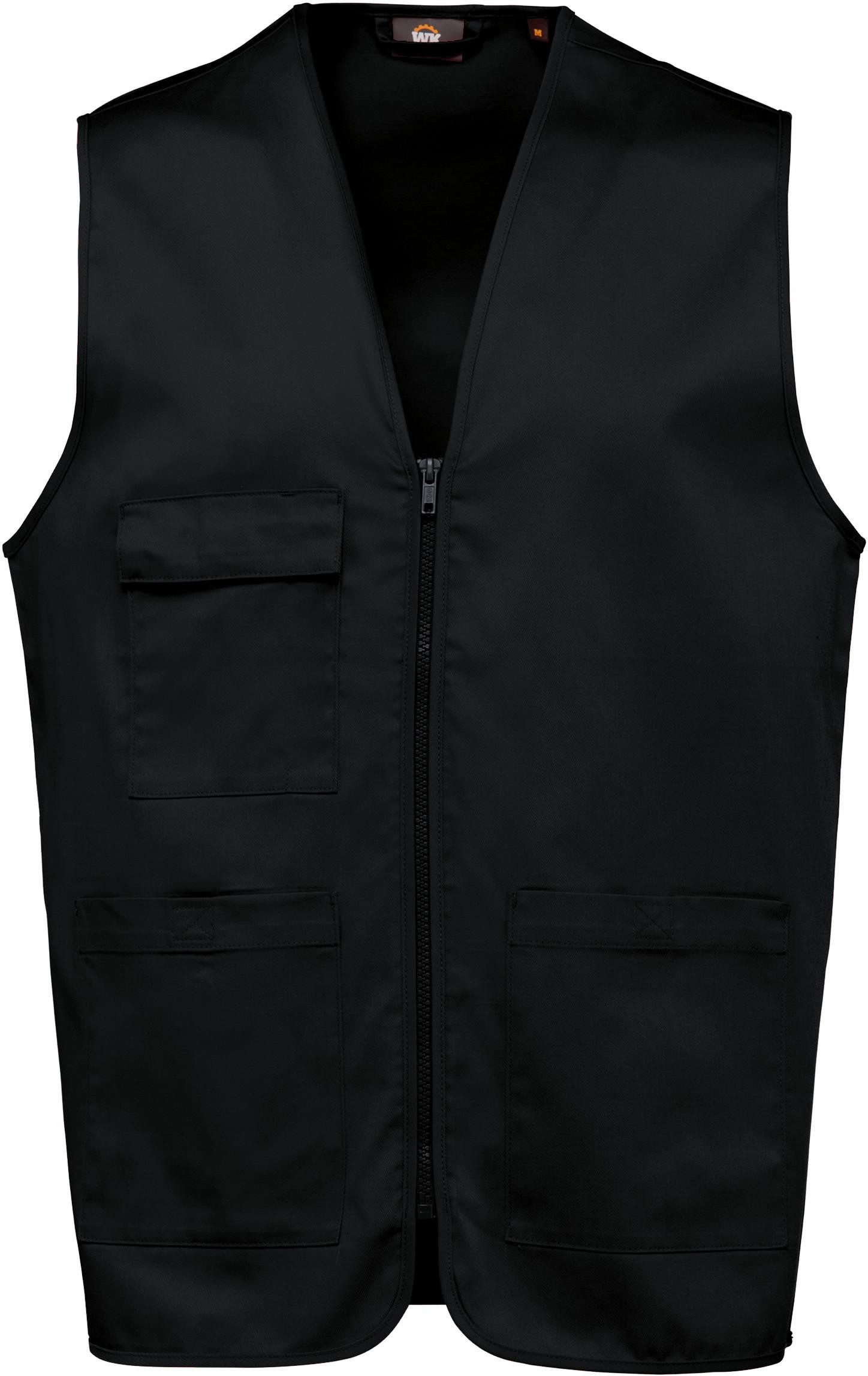 Arbeitsweste Unisex-Weste aus Baumwollpolyester mit mehreren Taschen