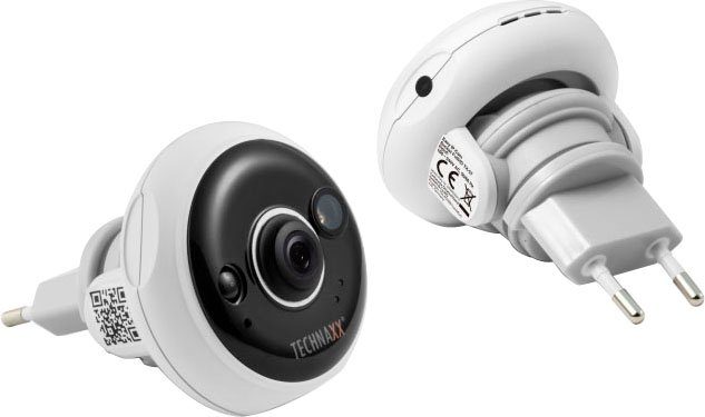 Technaxx Easy IP-Kamera Full HD Steckdose Überwachungskamera (Innenbereich,  1-tlg)
