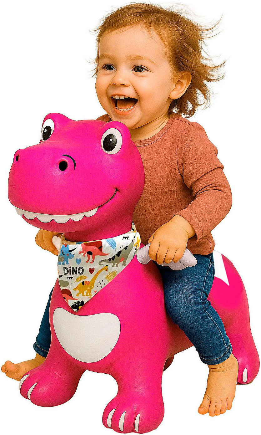 Jamara Hüpftier Dino mit Flügel HoppyDoo, mit Pumpe