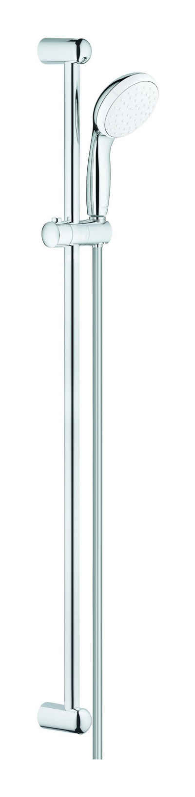 Grohe Stangenbrause-Set Tempesta 100, Höhe 92 cm, 1 Strahlart(en), Brausestangenset mit EcoJoy 9,5 l - Chrom