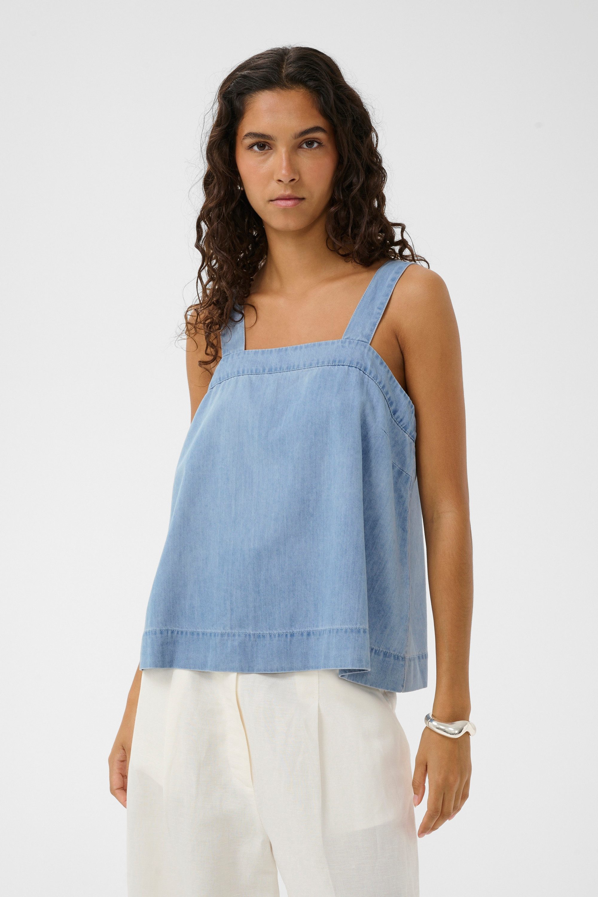 SOAKED IN LUXURY Kurzarmbluse Kurzarm-Bluse SLAdelita