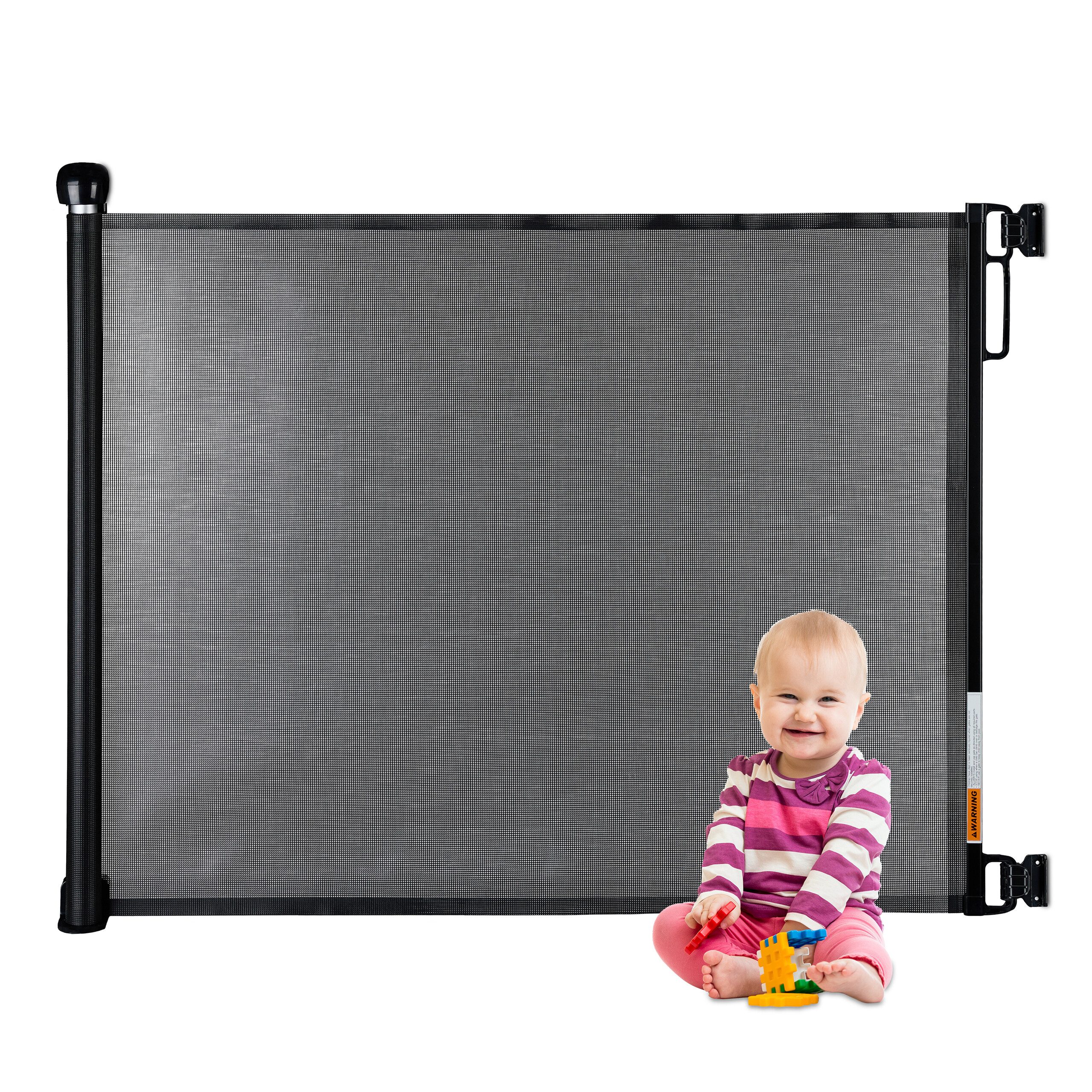 relaxdays Universalschutzgitter Treppenschutzgitter Design A 70-180 günstig online kaufen