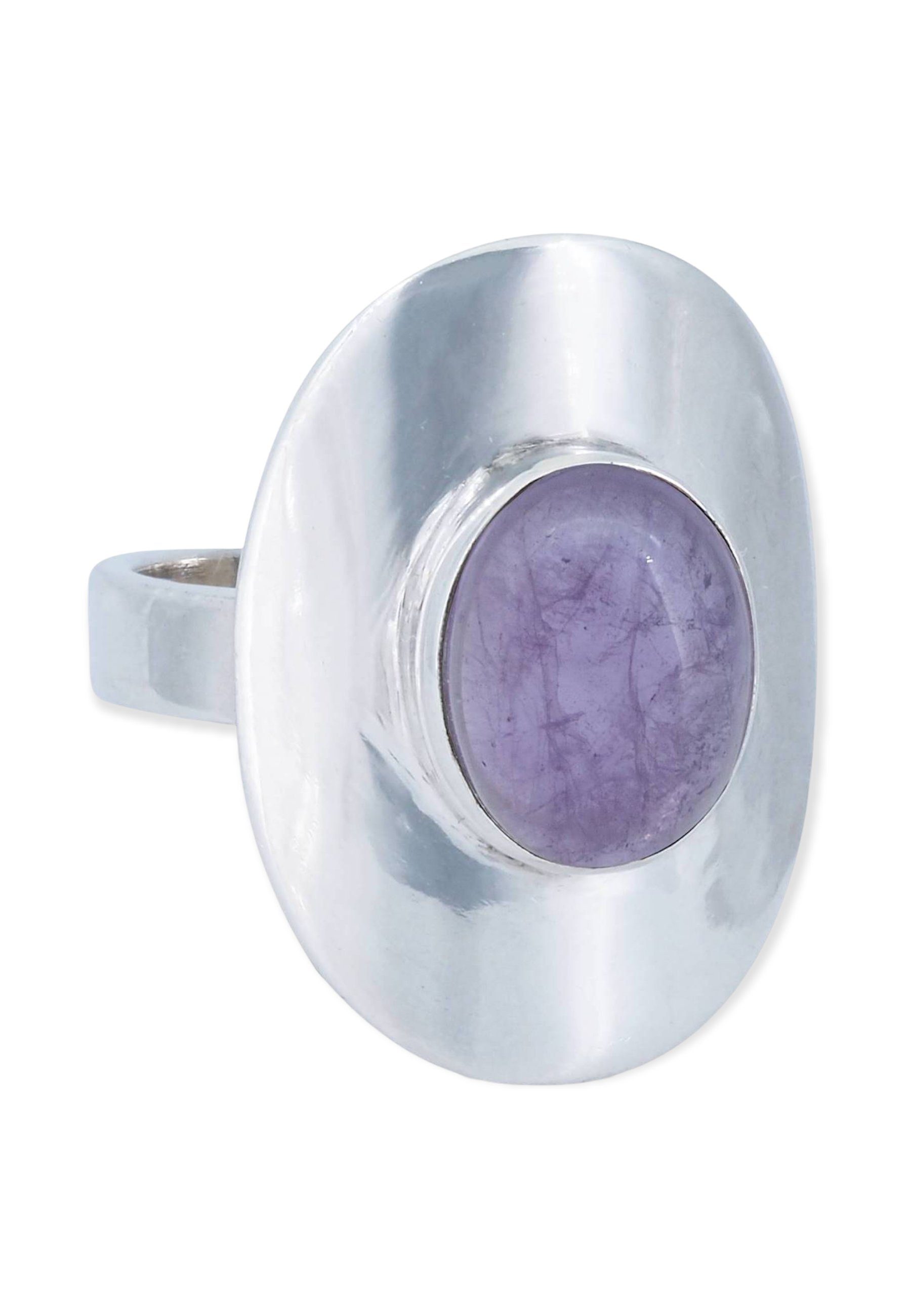 mantraroma Silber mit Silberring 925er Amethyst