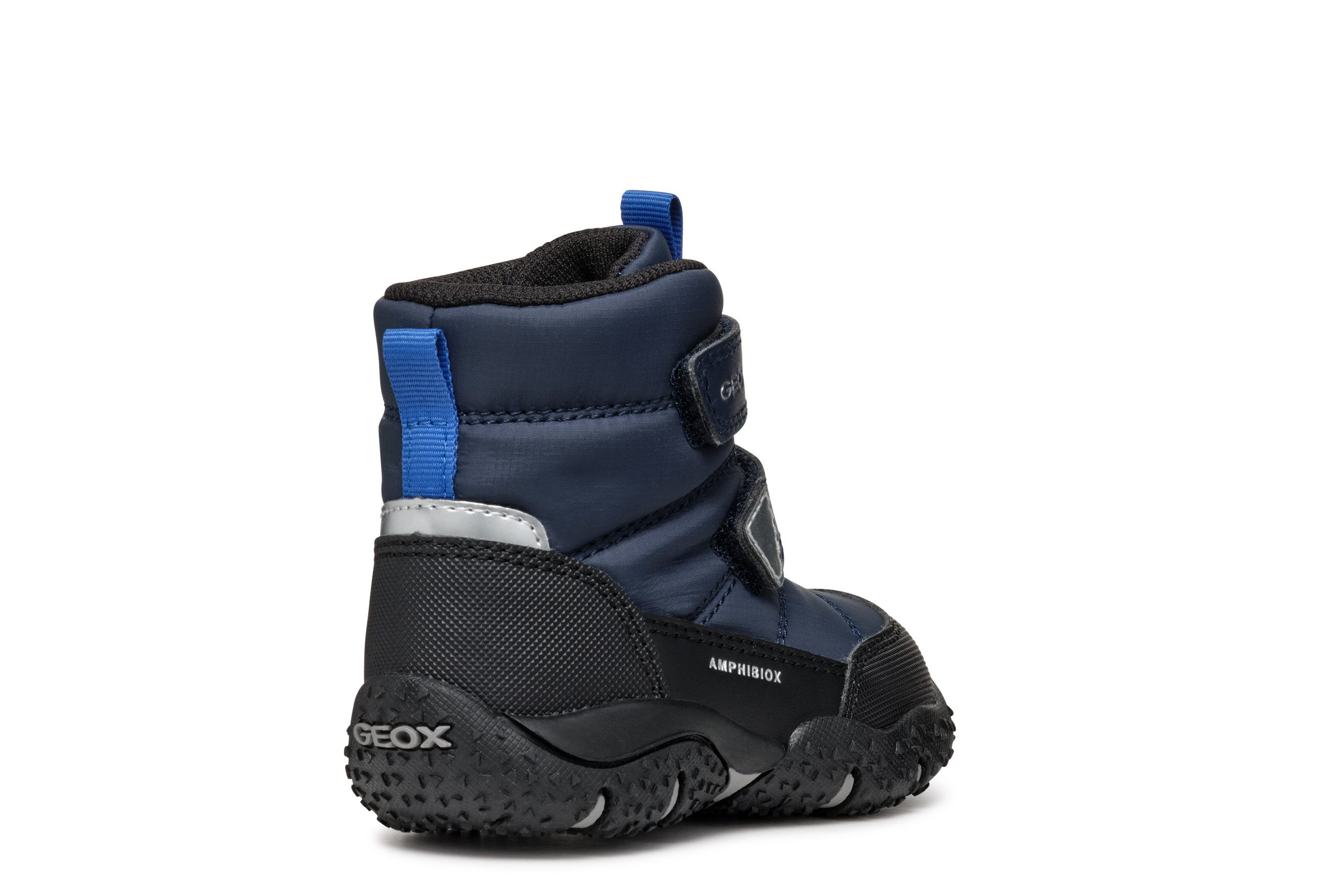 Geox B BALTIC BOY B ABX Winterboots Klettstiefel, Snowboots mit Warmfutter, Größenschablone zum Download