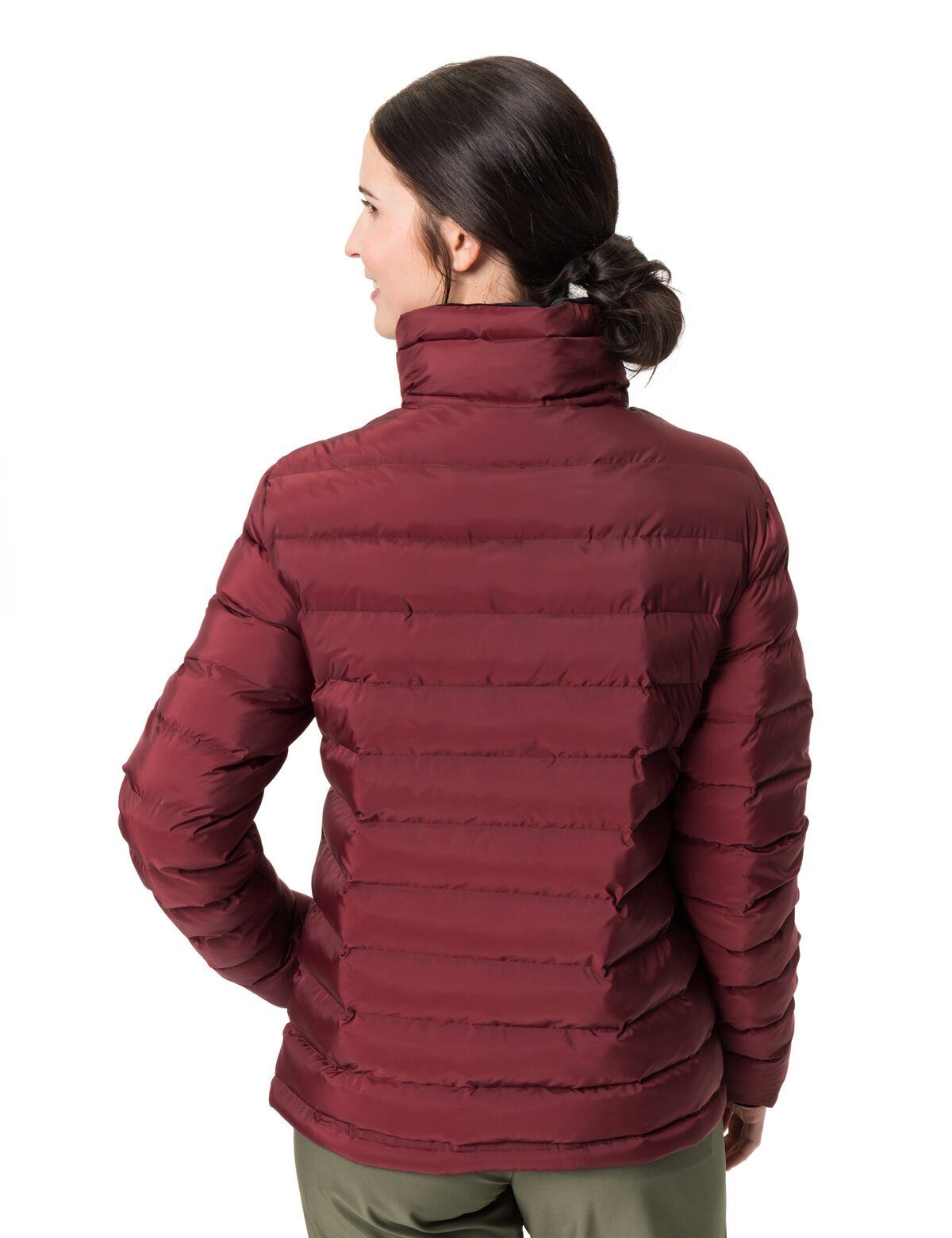 VAUDE Outdoorjacke Women's cherry kompensiert Mineo Klimaneutral (1-St) dark Jacket Padded
