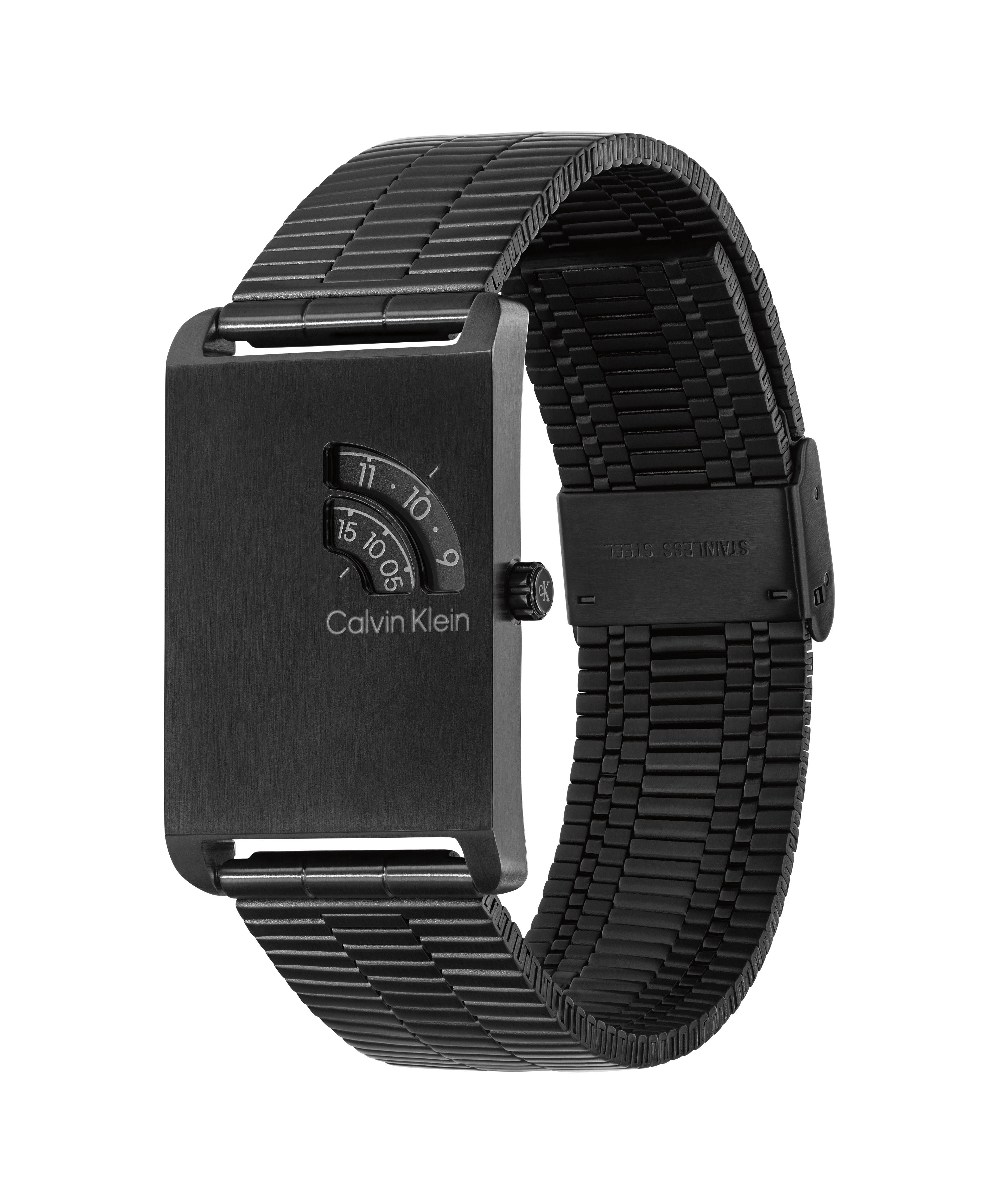 Calvin Klein Quarzuhr DAPPER 25200589, Armbanduhr, Herrenuhr, Edelstahlarmband, analog