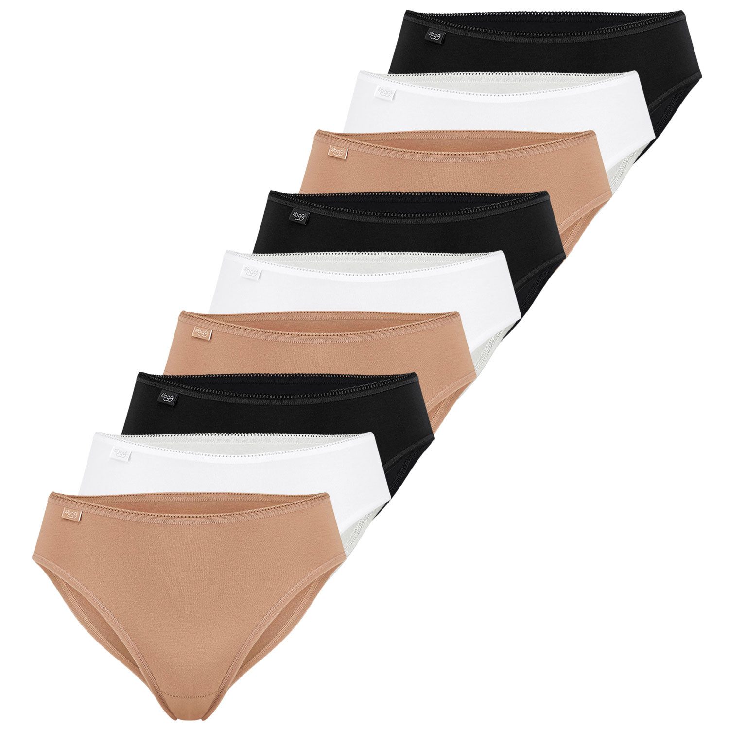 sloggi Taillenslip 24/7 (3-St) mit angenehmen Elastikbund und Picotspitze i günstig online kaufen