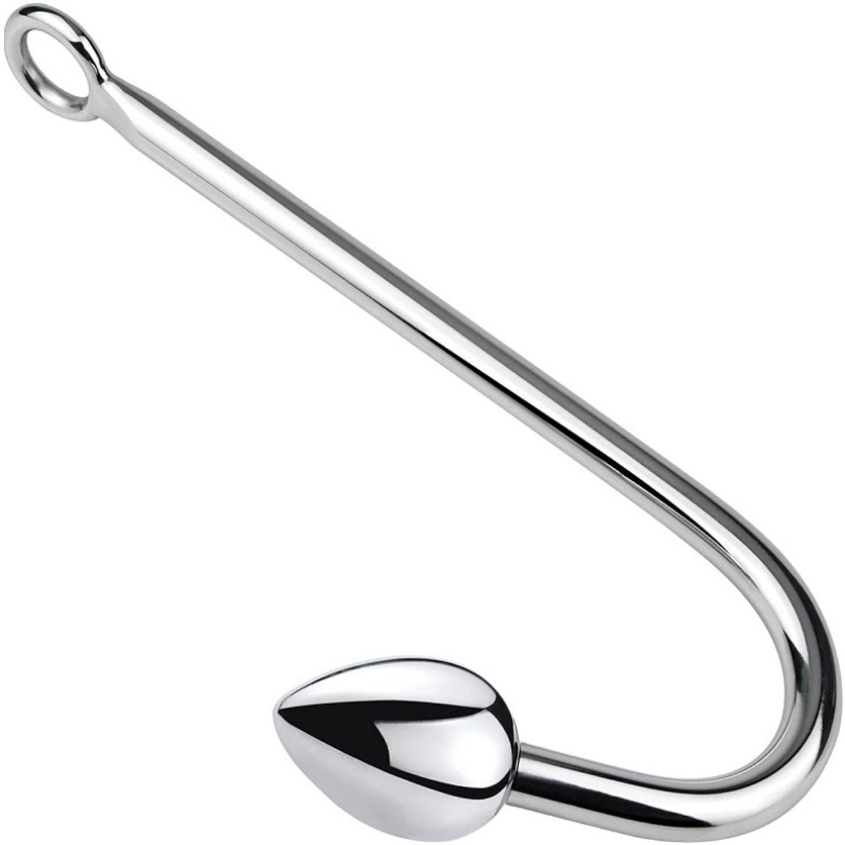 Anal Hook TPFSecret Edelstahl und 2,65cm - Fetisch mit Haken, Metall Größe Analhaken Kugeln Anal Ring Small Haken Bondage Kugel: