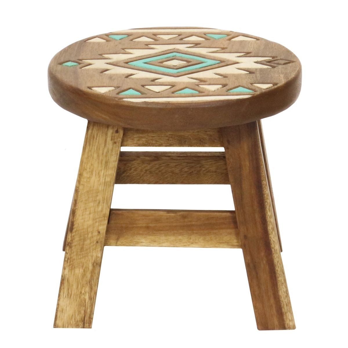 Oriental Galerie Blumenhocker Blumenhocker Beistelltisch Hocker Türkis 25 c günstig online kaufen