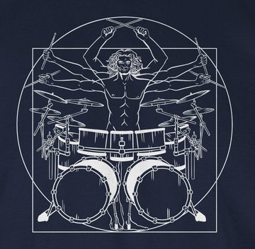 Shirtracer T-Shirt Schlagzeuger Drummer Geschenk Schlagzeug Musik Instrument Zubehör